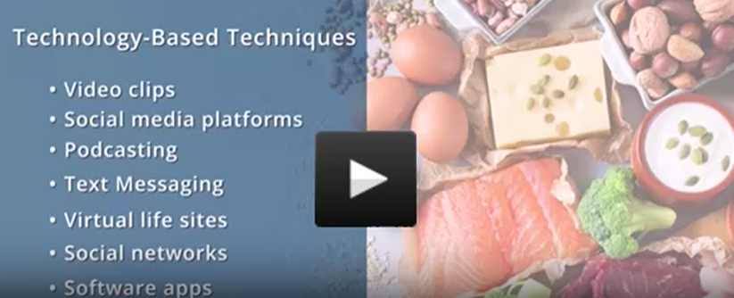 Screenshot of Nutrition Counseling Video Quiz 